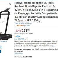 Mobvoi Home Treadmill SE Tapis Roulant AI Intellig