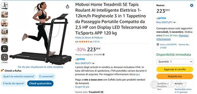 Mobvoi Home Treadmill SE Tapis Roulant AI Intellig