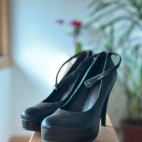 Décolleté Pittarello in pelle Nere - Effetto pelle