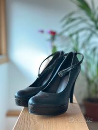 Décolleté Pittarello in pelle Nere - Effetto pelle