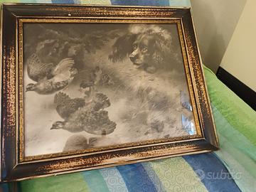 Stampe di caccia con cornice 