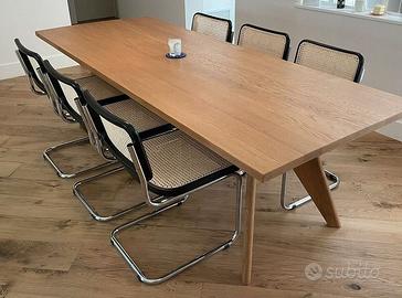 KNOLL STUDIO . 6 Sedie CESCA in legno nero