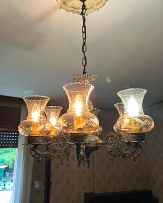 Lampadario vintage anni 60