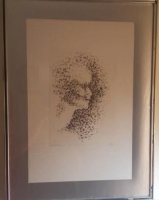 quadro Otello Brocca anni 70 