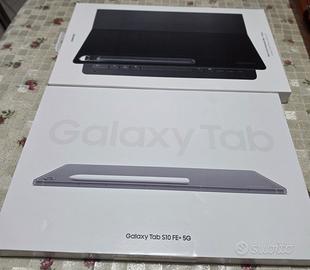 Tablet Samsung tab s10 FE+ 5G con Cover Keyboard