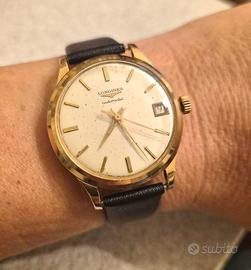 Longines vintage automatico  oro 18k anni 60