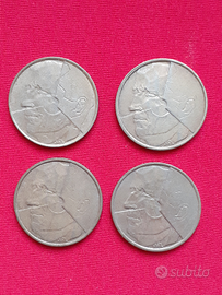 Monete da 5 franchi Belgio 1986-1987