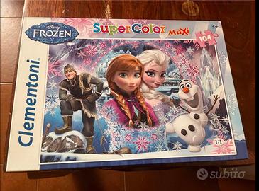 Puzzle frozen 104 pezzi