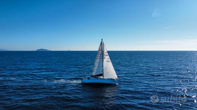 Barca a vela 10 Metri Motore Yanmar entrobordo 