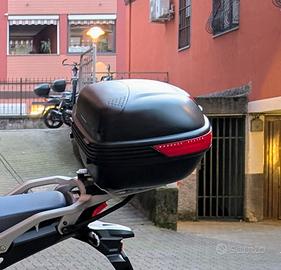 givi e460 bauletto top case monokey nero