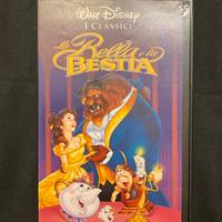 Cassetta VHS La bella e la bestia WaltDisney