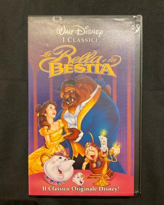 Cassetta VHS La bella e la bestia WaltDisney