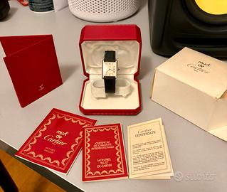 Cartier Tank Solo Argento