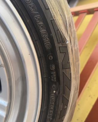 Cerchi amg+ gomme 205/55/16  w91