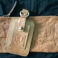 Portachivi + astuccio + accessorio ( tutta pelle )