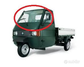 Parabrezza ant. vetro piaggio ape tm p 703 usato