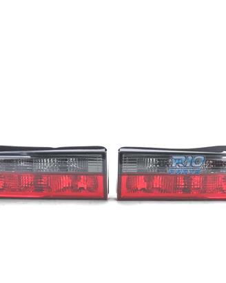 FANALI BMW E30 ROSSO NERO
