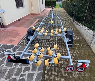 Carrello trasport imbarcazioni