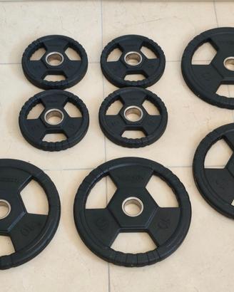 Set Dischi Toorx Ghisa Gommati e Bumper