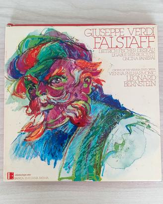3 vinili Falstaff - Leonard Bernstein