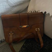 Borsa spalla vintage in pelle