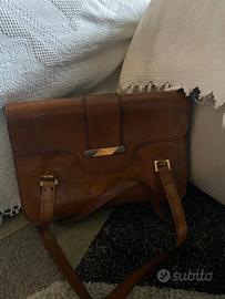 Borsa spalla vintage in pelle