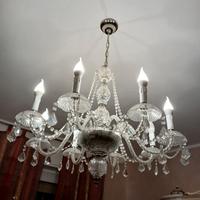 Lampadario cristallo a gocce 