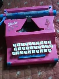 Macchina da scrivere "BARBIE" orig. Giochi Mattel