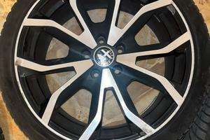 Cerchi 18” stile BMW M + Gomme invernali usurate