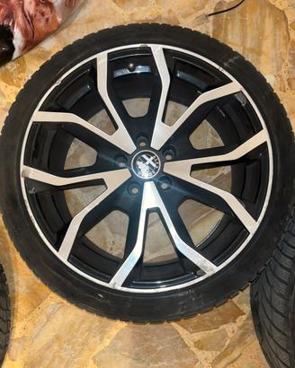 Cerchi 18” stile BMW M + Gomme invernali usurate