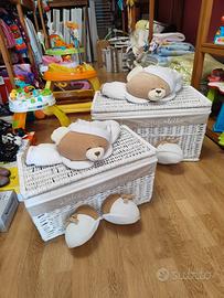 Ceste porta giochi Nanan