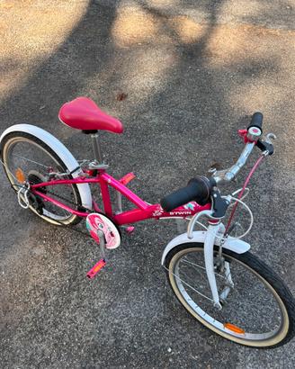 bici B/twin 20 pollici