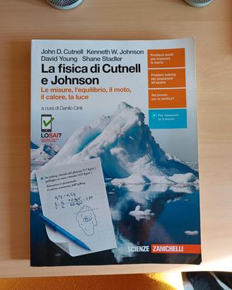Libro "La fisica di Cutnell e Johnson" per 1 anno