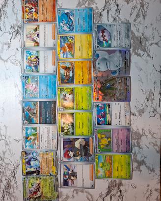 Lotto carte pokémon 