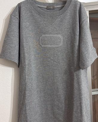 T shirt christian dior grigia S