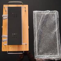 Pietra ollare con base in legno - Brandani 