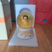 Palla di vetro angioletto nascita Thun NUOVO 