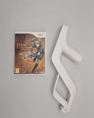 Link's Crossbow Training + Wii Zapper Originale
