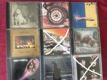 lotto 7  cd Rock € 36 (anche singolarmente)