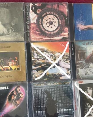 lotto 7  cd Rock € 36 (anche singolarmente)