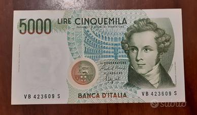 5000 LIRE BELLINI FDS