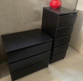 Set cassettiere e comodini