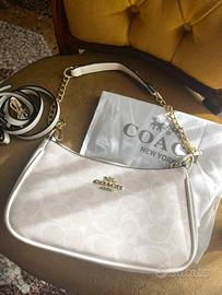 Borsa coach bianca