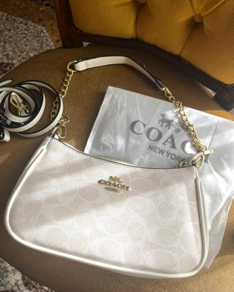 Borsa coach bianca
