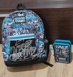 Zaino SEVEN scuola con Astuccio