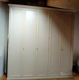 Armadio 5 ante beige