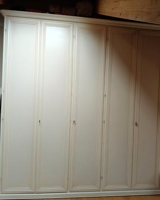 Armadio 5 ante beige