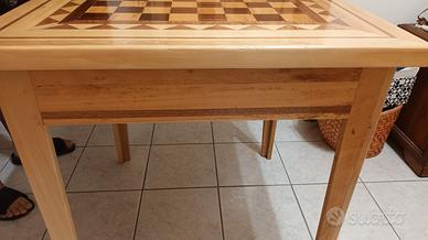 Tavolo Scacchiera artigianale
