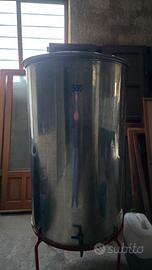 contenitore acciaio per alimenti 500 litri