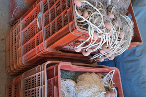 Reti da pesca tremaglio seppie triglie